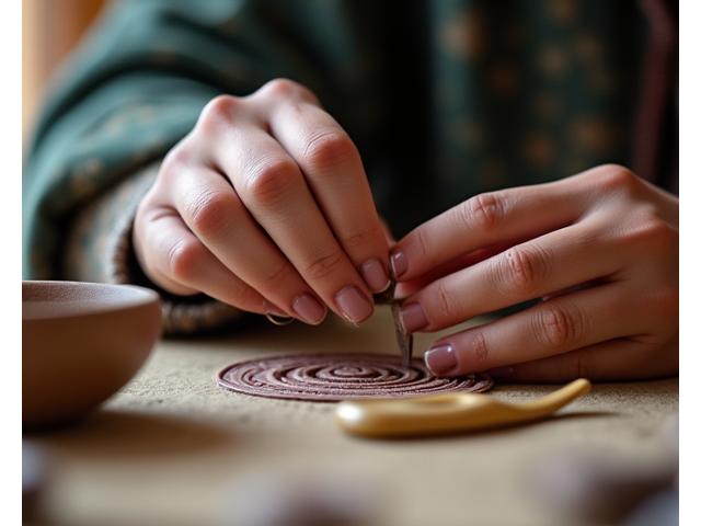 Local artisan demonstrating craftsmanship